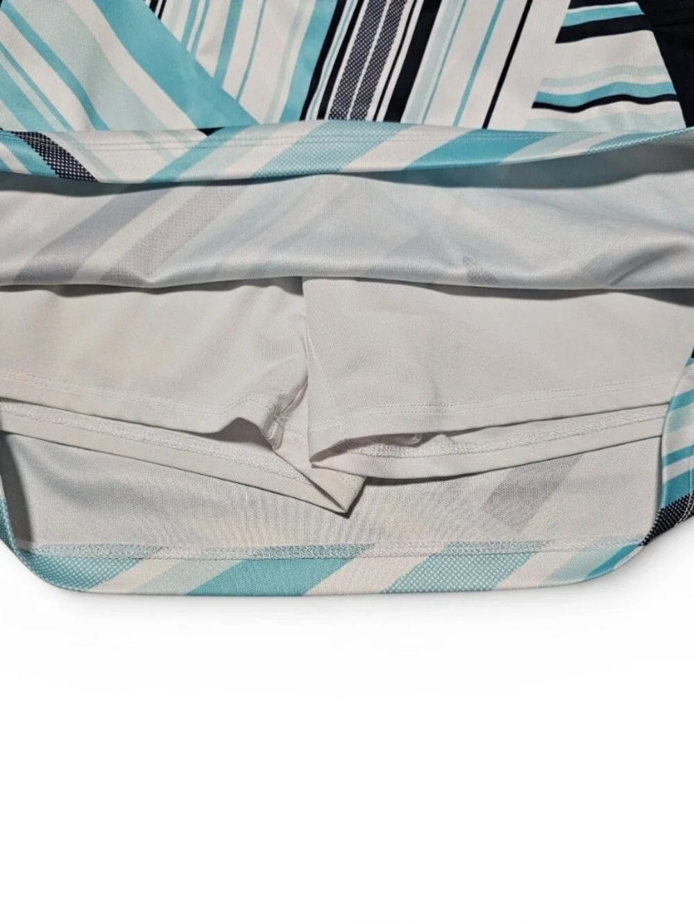 PGA Tour Performance Skort Blue & White Sport Women's Size XS